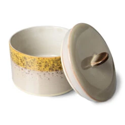 HK Living 70's ACE7104 Autumn Voorraadpot 1,65 Liter Aardewerk -Kookwinkel ace7104 lr b 01 1