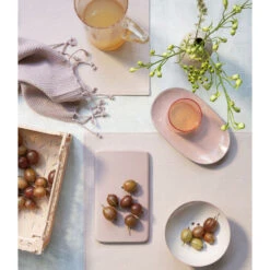 Finesse Monaco XL Placemat 35 X 48 Cm Kunstleer Green Tea -Kookwinkel monaco 2 24