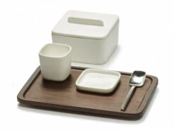 Serax HEII Marcel Wolterinck Bord Vierkant 28 X 28 Cm Porselein Wit -Kookwinkel seraxtafel 1 5