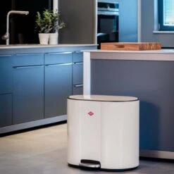 Wesco Multi Collector 3 Afvalemmer 25 + 2 X 12 Liter Mat Sand -Kookwinkel wesco multi collector 2 univ5 9